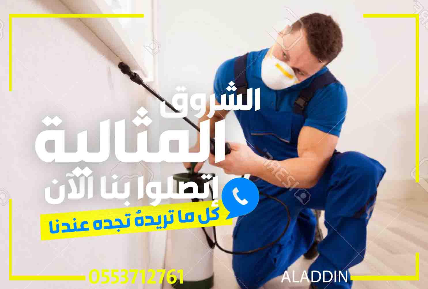 شركة مكافحة حشرات بالدمام